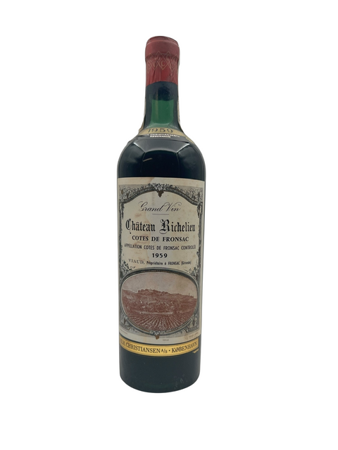Château Richelieu Côtes de Fronsac 1959