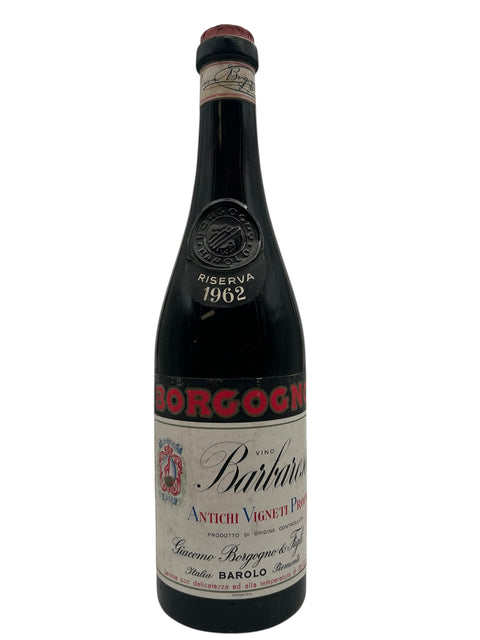Barbaresco Antichi Vigneti Giacomo Borggno 1962 Riserva