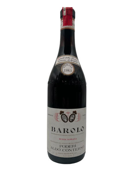 Barolo 1983 Aldo Conterno Bussia Sopana