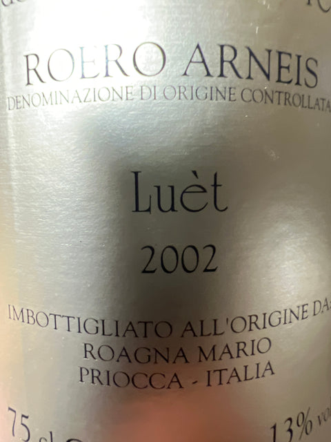 Roero Arneis Cascina Val 2019