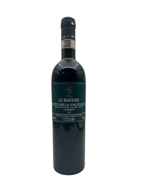 Recioto della valpolicella klassiker le ragose 2018