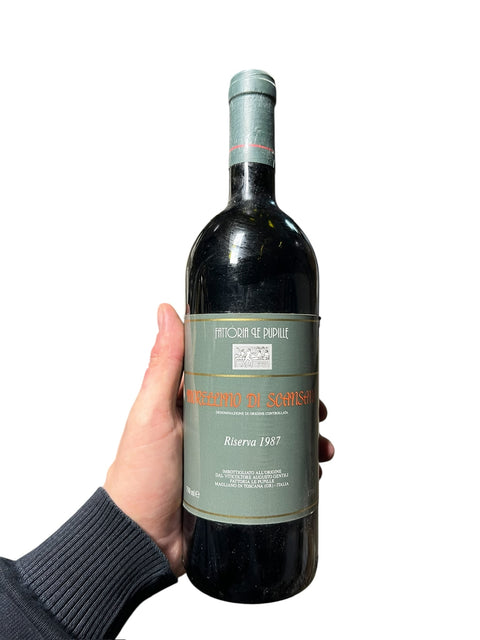 Fattoria dei pupilli morellino di scansano riserva 1987