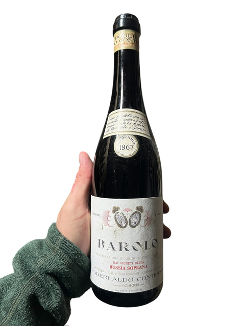 Barolo Bussia Sopana Poderi Aldo Conterno 1967