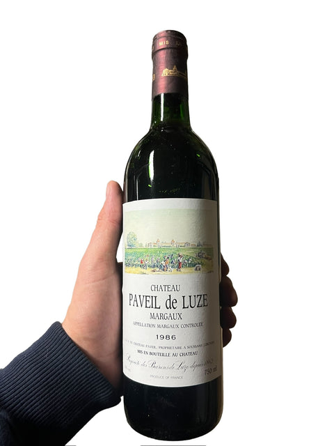 Chateau Paveil de Luze 1986 Margaux