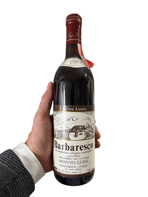 Minuto Luigi Barbaresco - Cascina Luisin 1982
