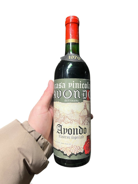 Casa Vinicola Avondo Gattinara Riserva Thesis 1970