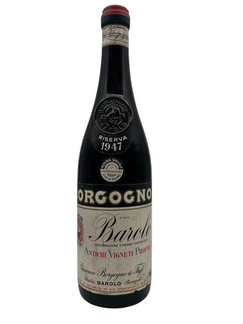 Barolo Giacomo Borggno & Figli 1947 Riserva