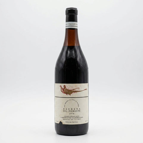 Barbera del Piemonte I Fagiani D'Oro von Angelo Gaja 1976