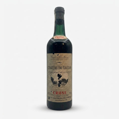 Château du Taillan Haut Médoc Cruse & Fils Frères 1961