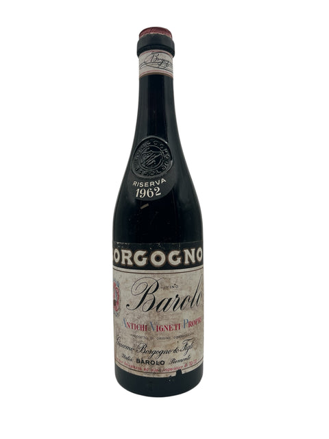 Barolo Riserva 1962 Weinflasche von Borgogno