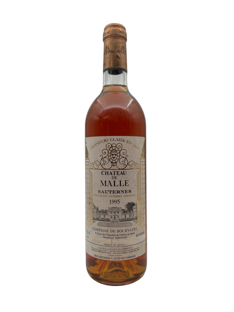 Flasche Sauternes Chateau de Malle 1995 Dessertwein