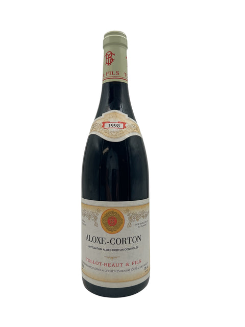Flasche Aloxe-Corton 1998 von Tollot-Beaut & Fils