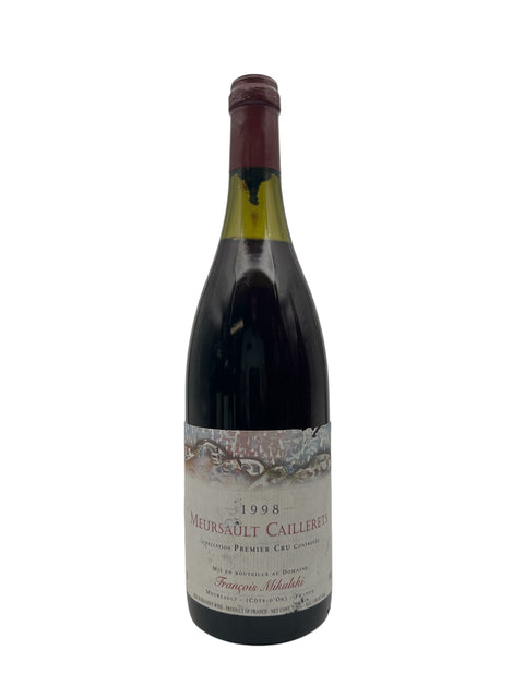 Flasche Meursault Caillerets von François Mikulski 1998