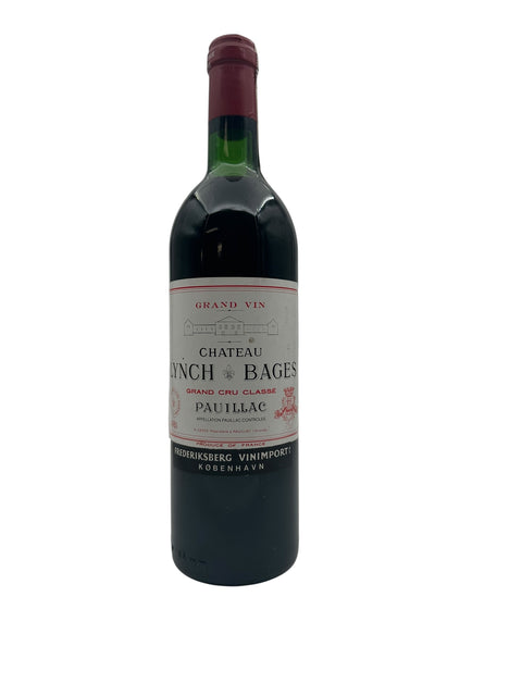 Chateau Lynch Bakes 1984 Rotweinflasche aus Pauillac