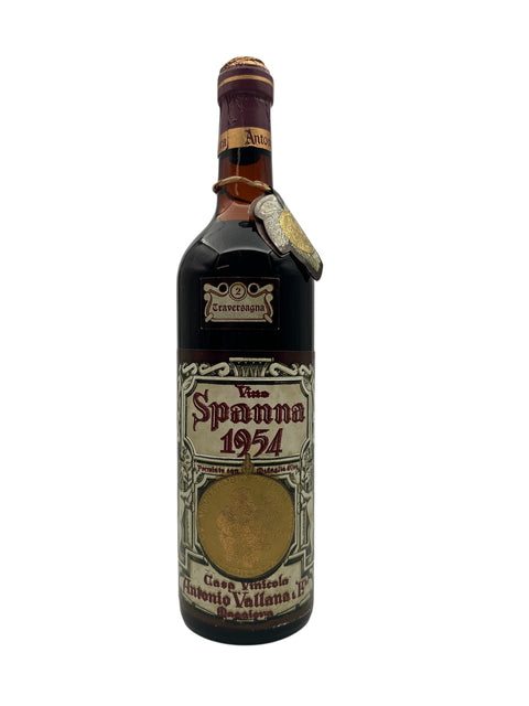 Flasche Traversagna Antonio Vallana 1954 Rotwein