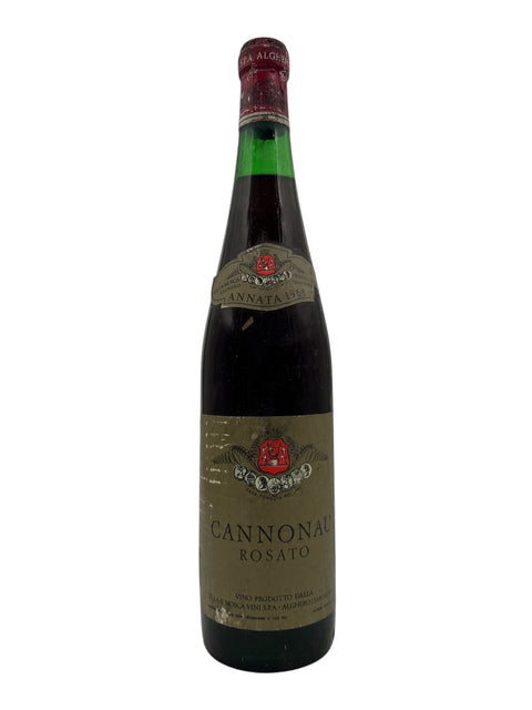 Flasche Cannonau Rosato von Sella e Mosca, 1968