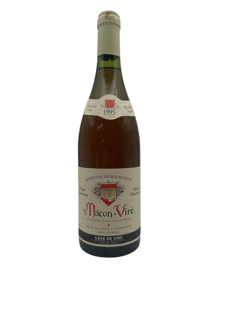 Flasche Mâcon-Viré Cave de Viré 1995 Weißwein