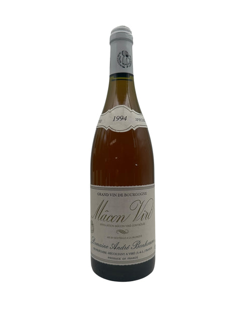 Flasche Mâcon Viré 1994 von Domaine André Bonhomme