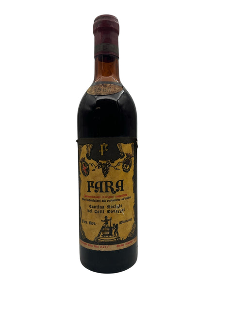 Fara Cantina Sociale dei Colli Novaresi 1967 Flasche
