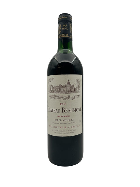 Flasche Rotwein Chateau Beaumont 1985 aus Haut-Médoc