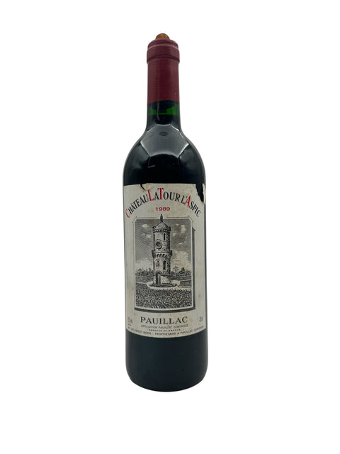 Flasche Rotwein Chateau La Tour L'Aspic 1989