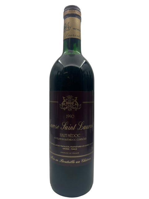 Larose Saint Laurent 1990 Rotwein aus Haut-Médoc in der Flasche