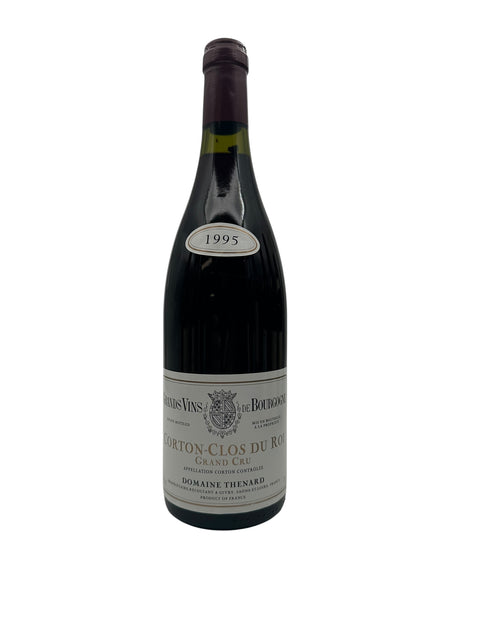 Corton Clos du Roi Domaine Thenard 1995 Flasche