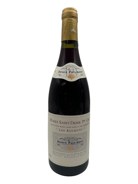 Flasche Rotwein Morey-Saint-Denis Denis Philibert 1987
