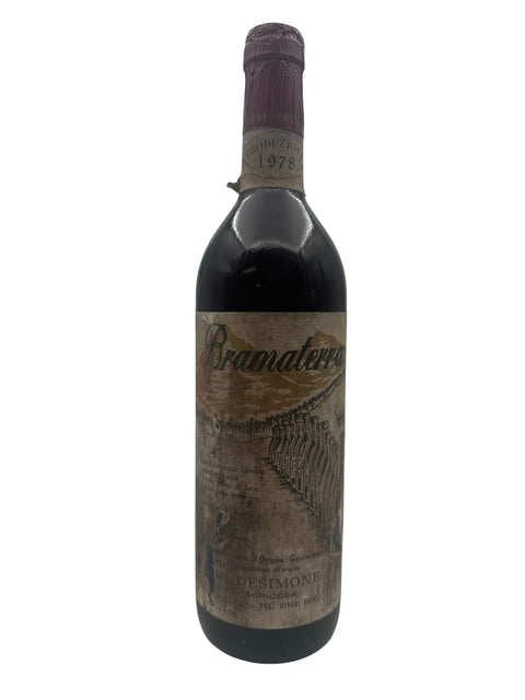 Flasche Bramaterra Desimone 1978 Rotwein