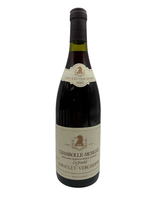 Flasche Rotwein Chambolle-Musigny Jaboulet-Vercherre 1990