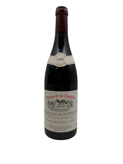 Flasche Chassagne-Montrachet Château de la Charrière 1999