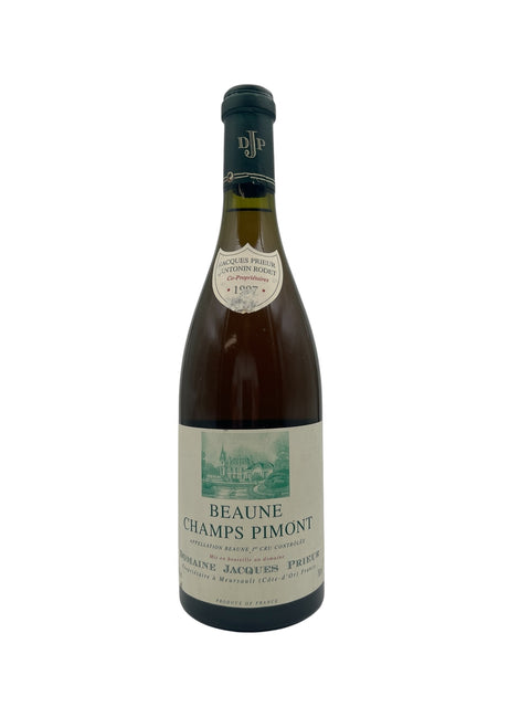 Flasche Beaune Champs Pimont 1997 von Jacques Prieur