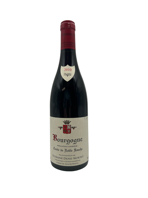 Bourgogne Domaine Denis Mortet 2010 Rotweinflasche