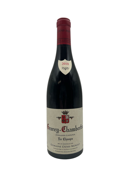 Flasche Gevrey-Chambertin Domaine Denis Mortet 2010