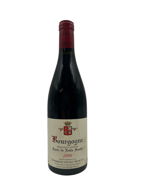 Flasche Rotwein Cuvée de Noble Souche 2006 von Domaine Denis Mortet