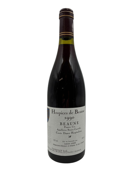 Hospices de Beaune Gabriel Leiser 1990 Rotweinflasche