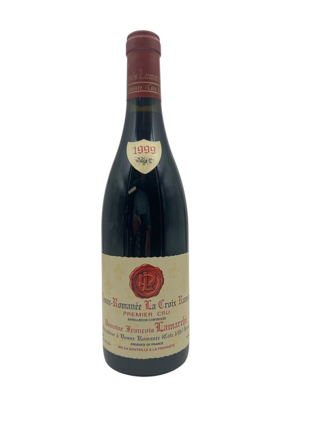 Flasche Rotwein La Croix Rameau Domaine Francois Lamarche 1999