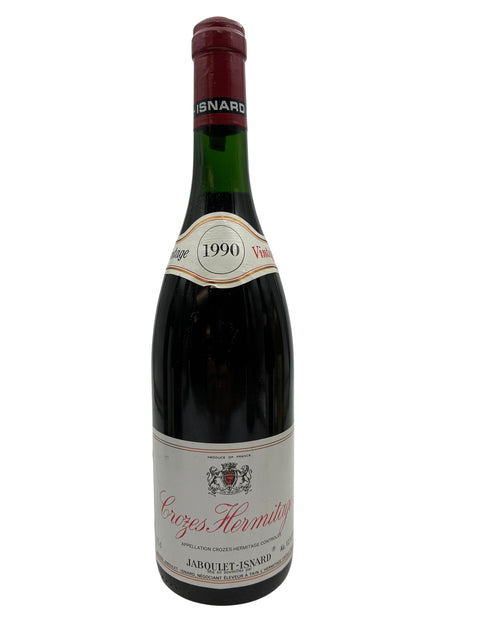 Flasche Crozes Hermitage Jaboulet Isnard 1990 Rotwein