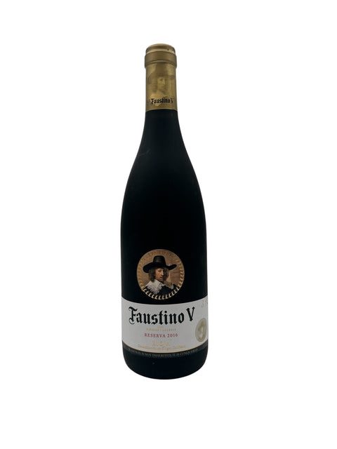 Flasche Rotwein Faustino V 2016