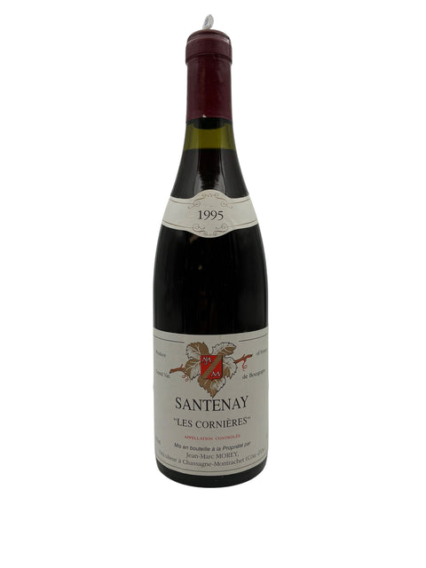 Flasche Santenay Jean-Marc Morey 1995 Rotwein aus Burgund