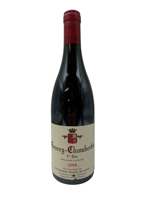 Flasche Gevrey-Chambertin Domaine Denis Mortet 2008
