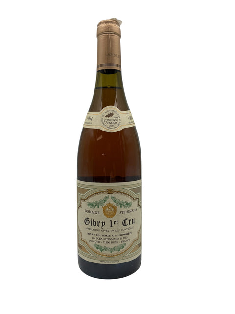 Flasche Givry Domaine Steinmaier 1994 Weißwein
