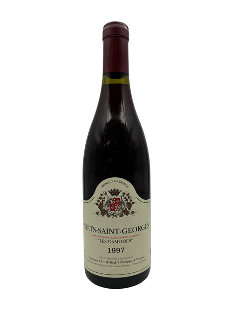 Flasche Rotwein Les Damodes Domaine Lécheneaut 1997