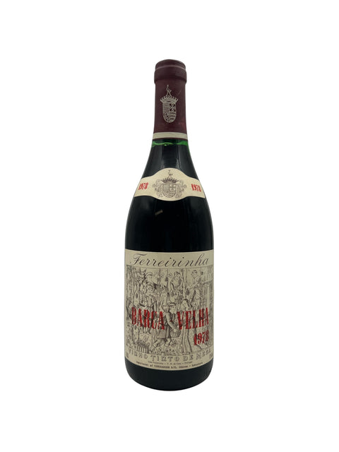 Flasche Rotwein Barca Velha Ferreirinha 1978