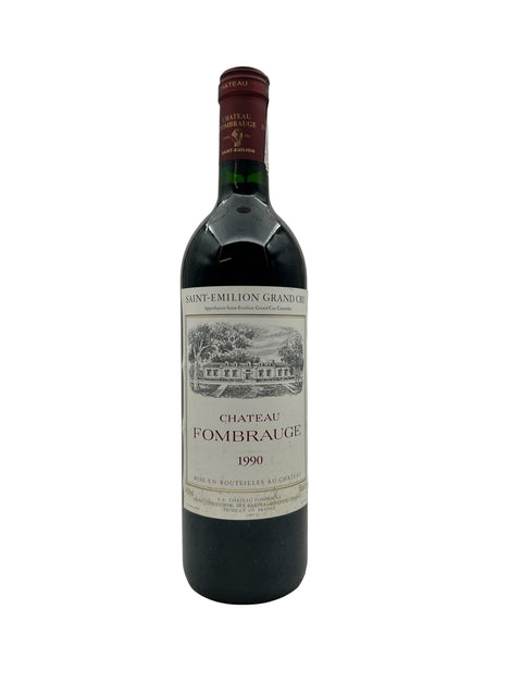 Flasche Chateau Fombrauge 1990 Saint-Emilion Grand Cru