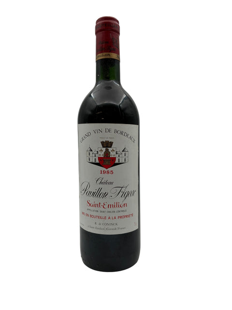 Flasche Château Pavillon Figeac 1985 Saint-Émilion Grand Cru