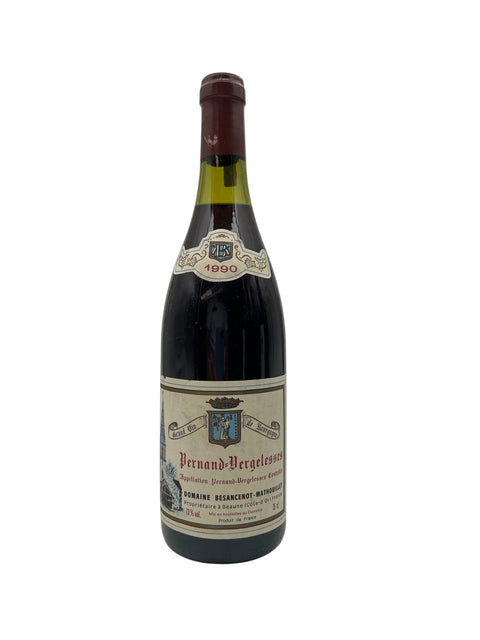 Flasche Pernand-Vergelesses 1990 von Domaine Besancenot-Mathouillet