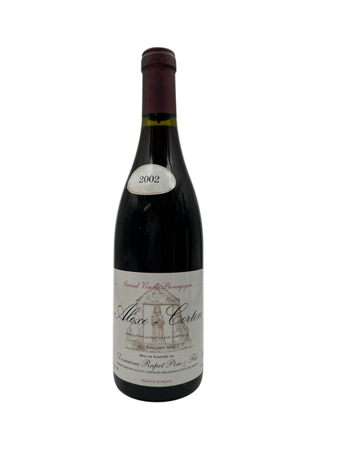 Aloxe Corton Domaine Rapet 2002 Flasche