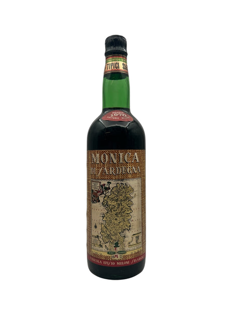 Flasche Monica del Sardegna 1970 Wein von Fattoria Meloni