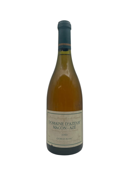 Flasche Weißwein Domaine d'Azenay Macon Azé 1990